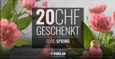 CHF 20.- ab CHF 100.- Rabatt bei Jeans.ch (bis 23.03.)