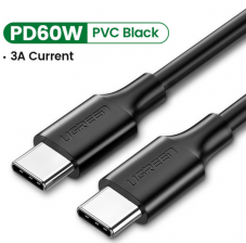 Ugreen - $1 ab $1,01 Rabatt | z.B: Ugreen Typ-C PD Kabel (60W, 3A, QC4.0, 0.5m)