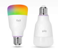 Yeelight 1S: LED-Lampe mit HomeKit Funktion (E27, RGBW, 800lm, 1700K – 6500K, Google Assistant) bei AliExpress