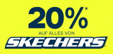 Nur heute: 20% Rabatt auf alles von Skechers bei Dosenbach