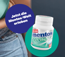 Gratis Mentos für die ersten 1000 Teilnehmer