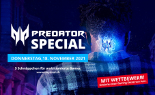 Predator-Special bei DayDeal.ch ab 9 Uhr