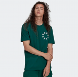 Adicolor Spinner T-Shirt in grün in den Grössen XS, S, M und L
