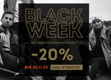 20% auf Streetwear bei SportScheck (nur heute, täglich neue Deals)