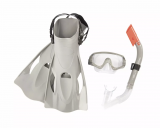 Bestway Hydro-Swim Meridian Schnorchelset in Grau oder Blau bei nettoshop