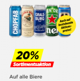 20% Rabatt auf alle Biere bei Denner – inkl. bereits reduzierte