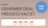 Sunrise “geheimer Deal”: Up Mobile M, L und XL zum halben Preis, z.B. L: Alles unlim. CH mit 5G, unlim. Anrufe + Roaming in EU für CHF 34.50 / Mt.
