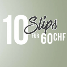 Hunkemöller: 10 Slips für CHF 60.-