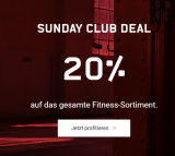 20% Rabatt auf das Fitness-Sortiment bei Ochsner Sport