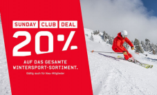 20% auf das Wintersport Sortiment bei Ochsner Sport