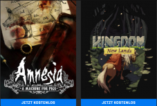 Kingdom New Lands und Amnesia: A Machine for Pigs im Epic Games Store