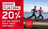 Ochnser Sport: 20% Rabatt auf das ganze Run & Train Sortiment für Club Mitglieder, nur heute
