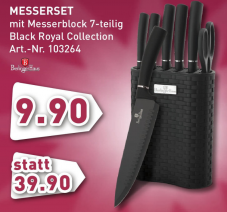 Frankenspalter Monatshits: Berlinger 7-teiliges Messerset für CHF 9.90, Bernardi Gefrierschrank 204 Liter - No Frost für CHF 389.- u.v.m.
