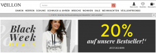 Black Week mit 20% auf Alles bei Veillon