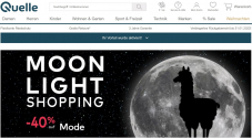 Nur heute 40% Rabatt auf Mode bei Quelle