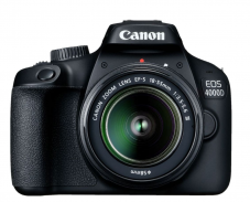 Canon EOS 4000D + EF-S18-55mm III DC Value Up inkl. SB-130 Bag Black + SD 16GB bei melectronics