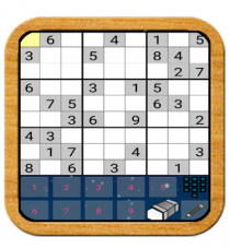 Sudoku-Meister (keine Werbung) für Android gratis (4.7*, >100.000 Downloads)