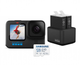 GOPRO Hero 10 + Samsung EVO Plus 128GB + Dual Battery Charger bei microspot