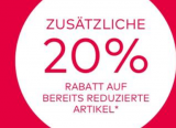 Christ Uhren & Schmuck: 20% zusätzlich auf reduzierte Artikel (-70% reduziert)