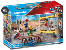 PLAYMOBIL City Action Baugerüst mit Handwerkern bei MeinSpielzeug