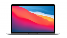 APPLE MacBook Air (2020) M1 Notebook (13.3 „, 256 GB SSD, Space Gray) bei MediaMarkt