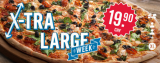 XL-Week bei Domino’s – Alle 40cm Pizzen für CHF 19.90