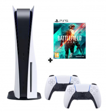 PlayStation 5 + Battlefield 2042 + DualSense Wireless-Controller in Geschenkverpackung Bundle bei MediaMarkt