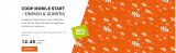 Coop Mobile Start mit 3GB Daten pro Monat & unlim. Tel, Swisscom Netz - ohne Mindestvertragsdauer