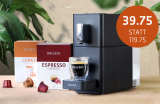 Delizio Carina inkl. 48 Kapseln Lungo Crema oder Espresso Classico im Delizio Shop