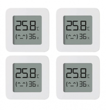 4er Pack Xiaomi Mija Temperatur- und Luftfeuchtigkeitssensoren bei AliExpress