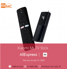 [Ankünigung] Xiaomi Mi TV Stick 8/1GB (A53 2GHz Prozessor, 1080P Auflösung, Android TV, Dolby Atmos / DTS Surround) bei AliExpress