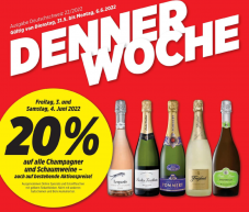 Die besten Angebote der Woche bei Denner – 20% auf Champagner & Schaumweine am FR + SA, Bio-Bananen 1kg u.v.m.