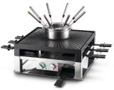 Solis Raclette-Kombination Combi-Grill 3 in 1