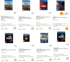 Fust LOKAL: Versch. PS4/PS5 Games für CHF 4.90 & CHF 9.90