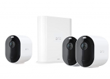 Arlo Pro3 WLAN Überwachungskamera & Alarmanlage, 2K UHD, 3er Set, Smart Home, kabellos, Innen/Außen, Farbnachtsicht, 160 Grad Blickwinkel, 2-Wege Audio, Spotlight, Bewegungsmelder