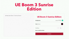 UE Boom 3 limited Sunrise edition für 69.- CHF