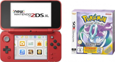 Nintendo 2DS XL Pokéball + Pokémon Crystal bei digitec