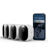 Arlo Pro 6 2K+ Weiss 4er-Pack Überwachungsset bei fnac