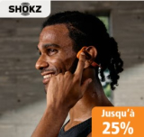 Bis zu 25% Rabatt auf ausgewählte Shokz Kopfhörer bei Fust