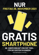 Gratis WIKO Power U10 ab 1000.- Einkauf in allen 22 Conforama Filialen - für die ersten 10 Kunden