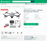 DJI Mavic Air 2 Flymore Combo + 64GB SD Karte + ND Filter Set bei Microspot