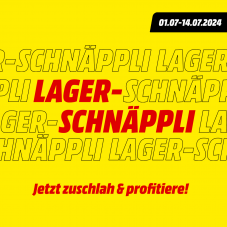 Lagerausverkauf bei MediaMarkt - Topdeals für die schnellsten Sparfüchse
