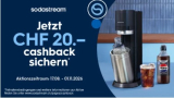 CHF 20.- Cashback bei nettoshop auf SodaStream Wassersprudler sichern