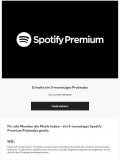 Spotify Premium DE: 3 Monate gratis via H&M Konto (kostenlos)