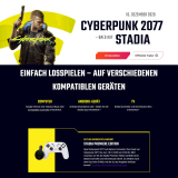 Google Stadia, Cyberpunk 2077, Chromecast Ultra, Stadia Controller