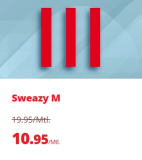 Sweazy M (Salt-Netz, CH alles unlimitiert + 50 GB Roaming-Daten in EU, UK & NOR)