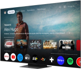 TCL 75C79K Fernseher – QD-Mini LED Pro – 191 cm, 4K UHD, Gebürstetes Aluminium