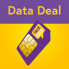 Data Deal bei TalkTalk - Unlimitiertes Internet in der Schweiz (100GB mit 5G-Speed), 1GB Roaming-Daten in EU, GB, US, CA & NO für nur 9 Franken / Monat!