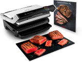 Tefal OptiGrill Elite XL Kontaktgrill (2200 Watt, 16 Programme, Digitales Display)