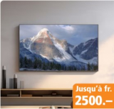 Bis zu CHF 2500.- Rabatt auf ausgewählte Fernseher bei Fust – Jetzt zugreifen!